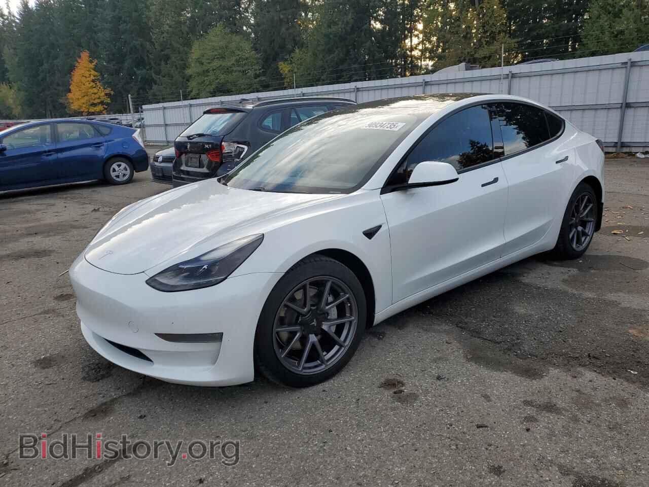 Photo 5YJ3E1EB6MF019688 - TESLA MODEL 3 2021