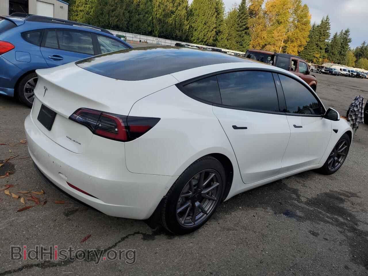 2021 TESLA MODEL 3 - VIN: 5YJ3E1EB6MF019688 - Фото 3