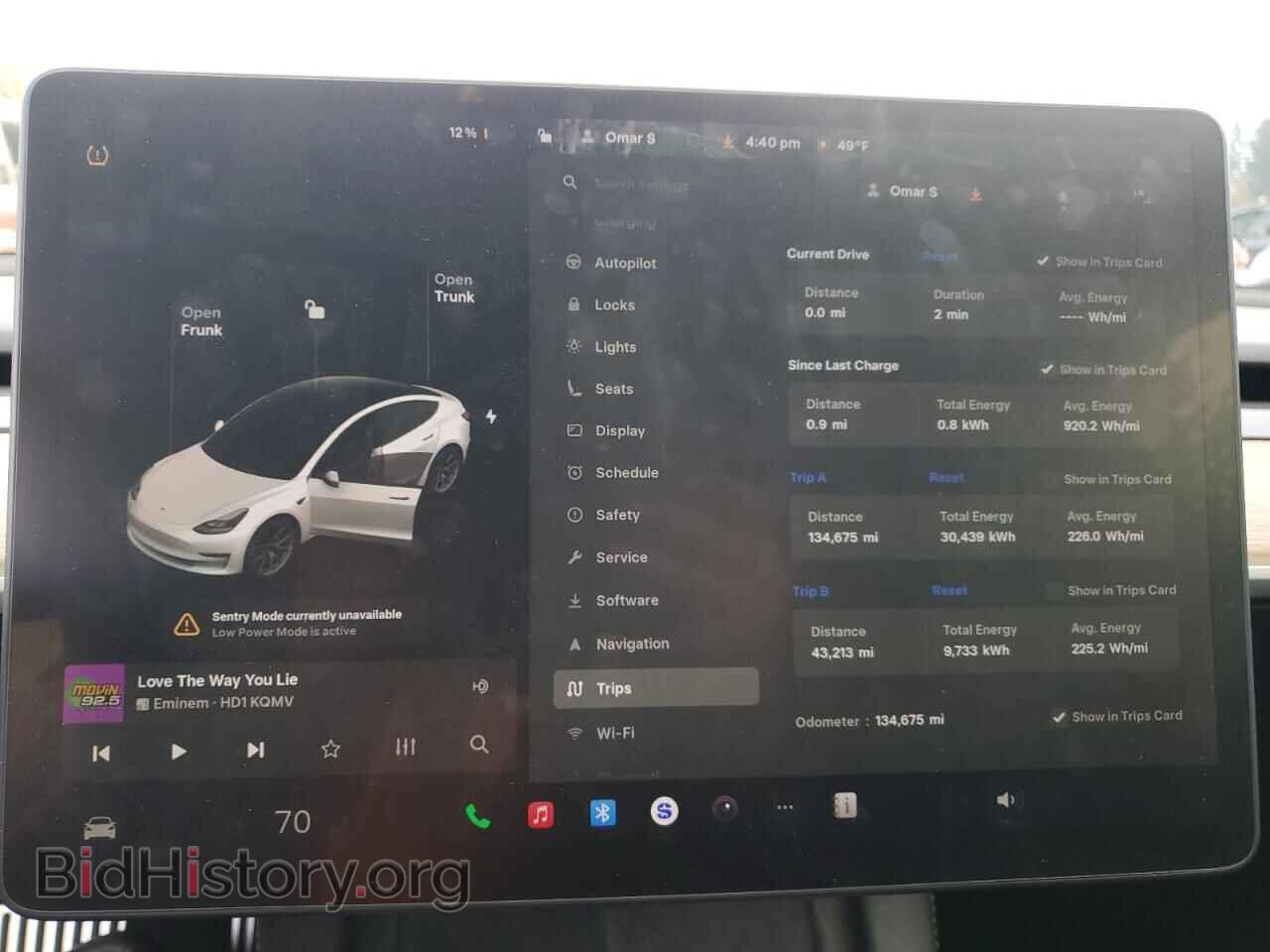 2021 TESLA MODEL 3 - VIN: 5YJ3E1EB6MF019688 - Фото 9