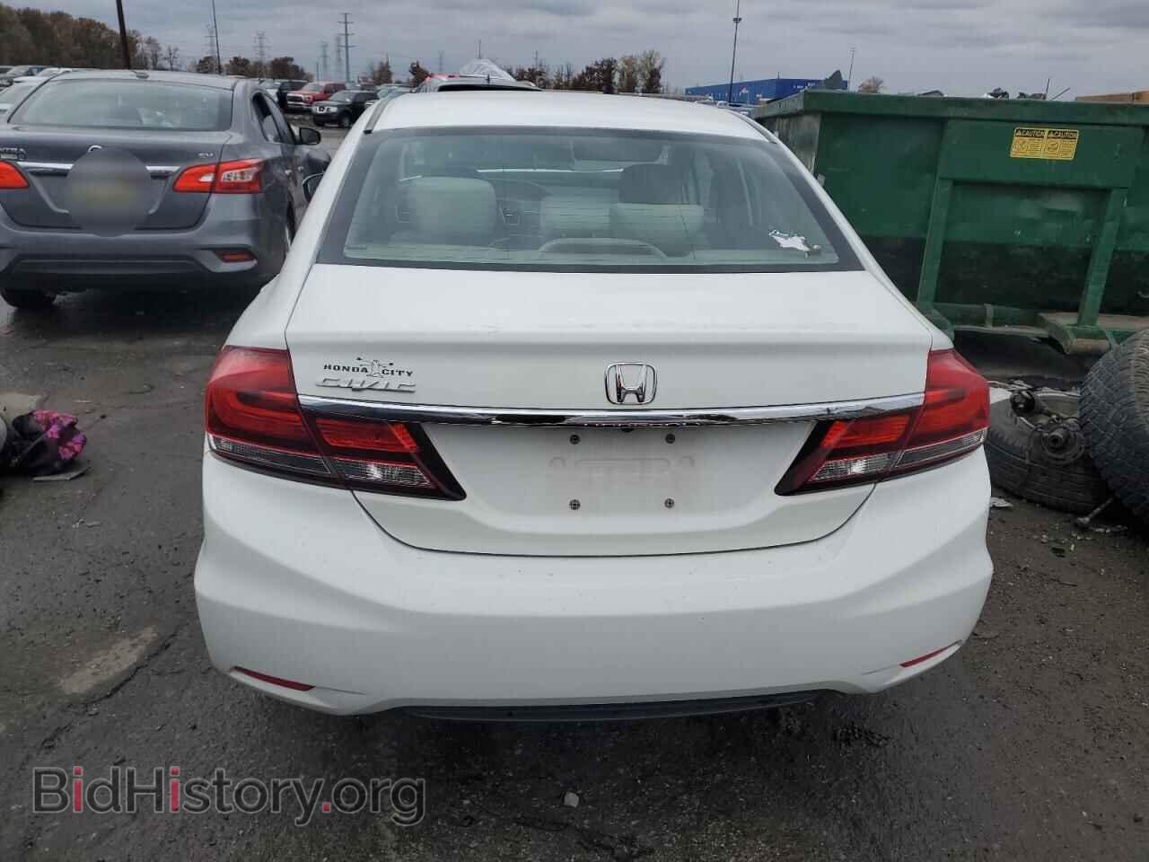 2014 HONDA CIVIC - VIN: 2HGFB2F51EH537984 - Фото 6