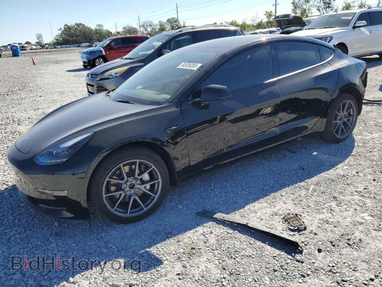 Photo 5YJ3E1EB4NF266676 - TESLA MODEL 3 2022
