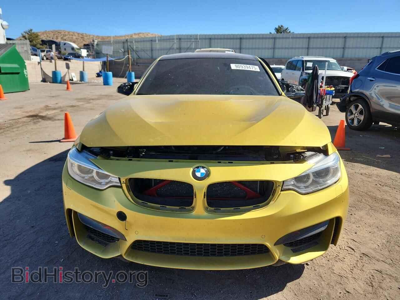 2015 BMW M3 - VIN: WBS3C9C55FP806134 - Фото 5