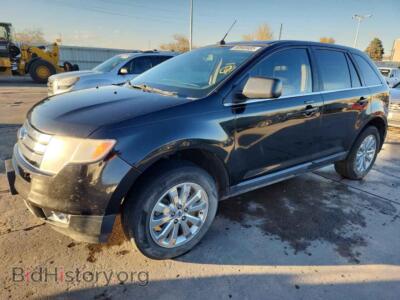 2010 Ford EDGE Limited, черный — VIN 2FMDK4KC2ABA80911, Copart