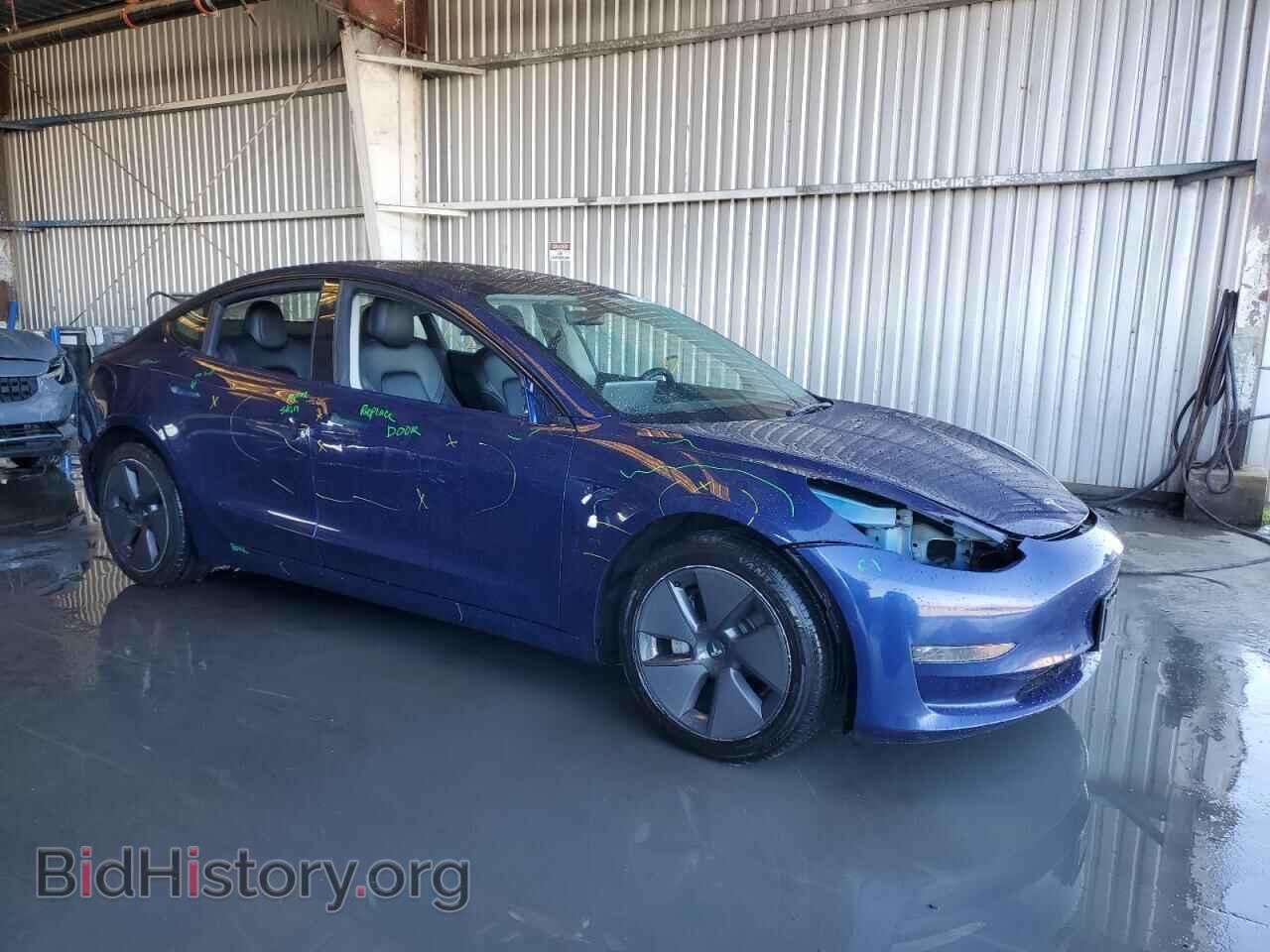2022 TESLA MODEL 3 - VIN: 5YJ3E1EA2NF369439 - Фото 4