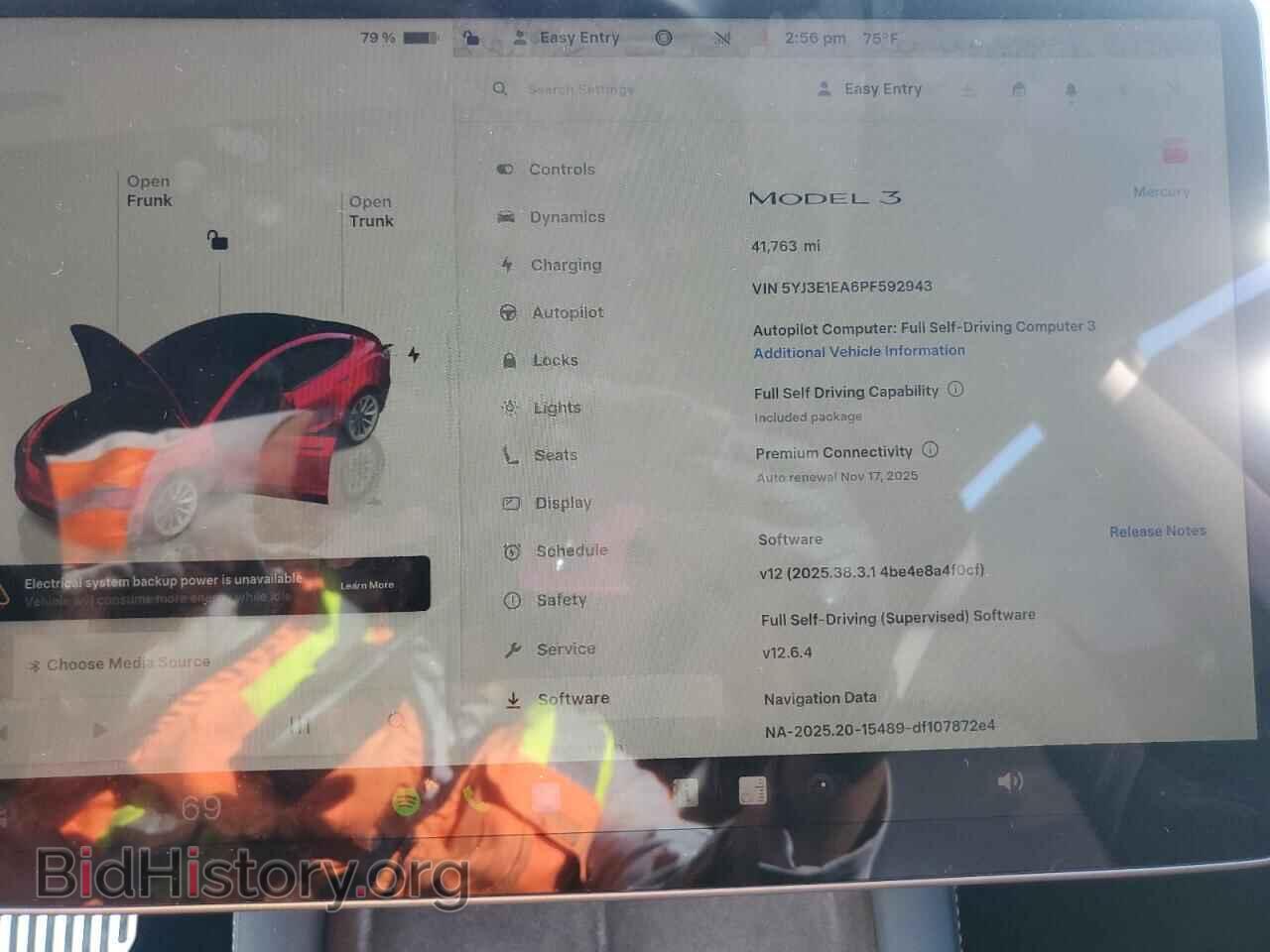 2023 TESLA MODEL 3 - VIN: 5YJ3E1EA6PF592943 - Photo 9