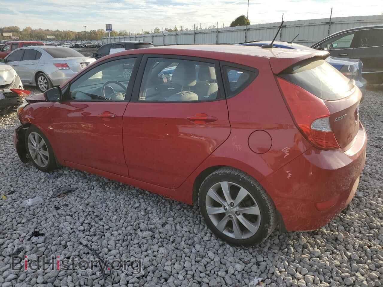 2014 HYUNDAI ACCENT - VIN: KMHCU5AE7EU142480 - Фото 2