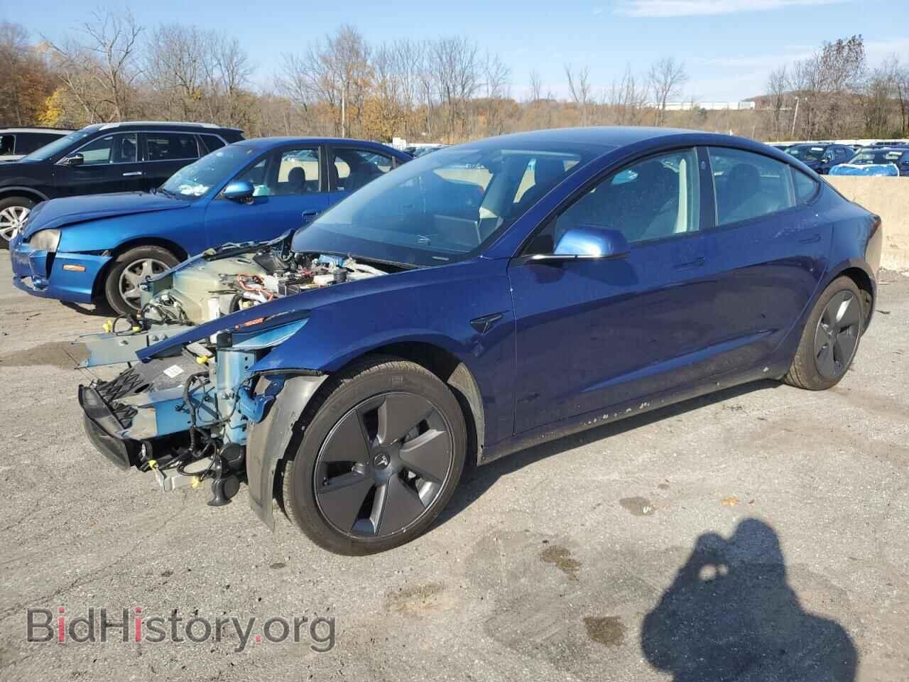 Photo 5YJ3E1EB8MF853302 - TESLA MODEL 3 2021