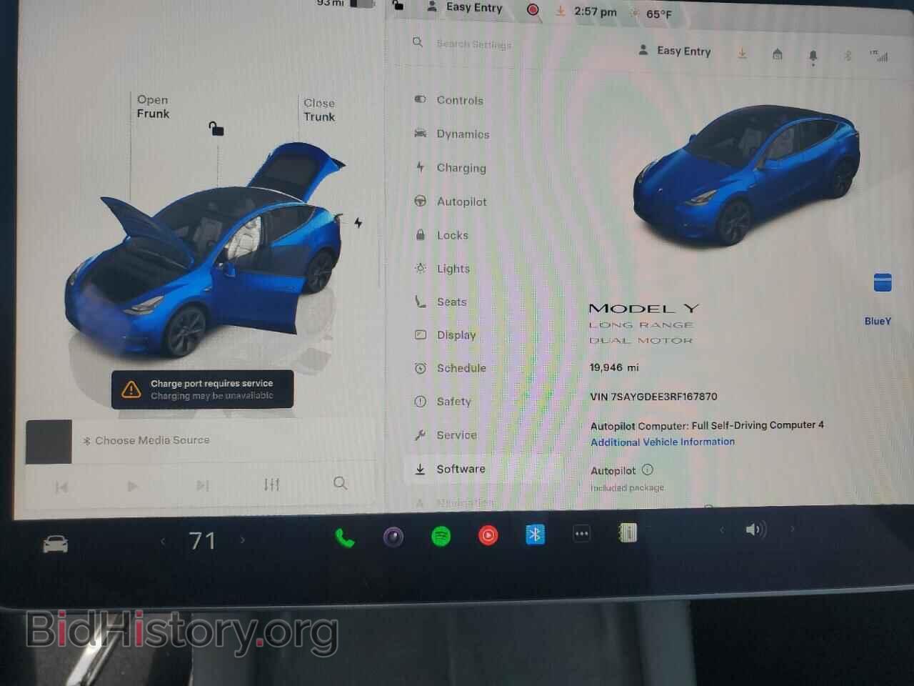 2024 TESLA MODEL Y - VIN: 7SAYGDEE3RF167870 - Photo 9