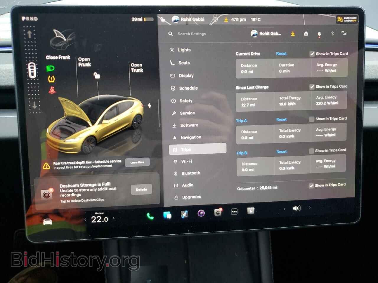 2025 TESLA MODEL 3 - VIN: 5YJ3E1EA9SF031595 - Photo 9