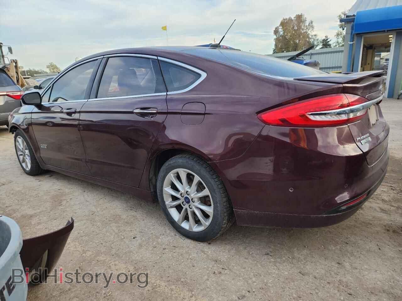 2017 FORD FUSION - VIN: 3FA6P0SU7HR255428 - Фото 2