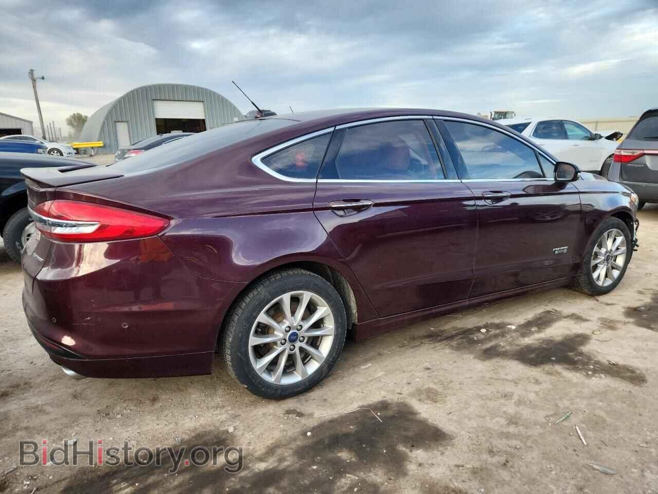 2017 FORD FUSION - VIN: 3FA6P0SU7HR255428 - Фото 3