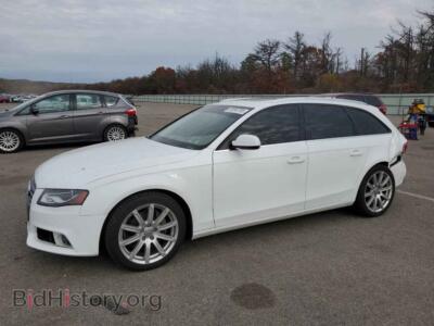 2011 Audi A4 Premium Plus, белый — VIN WAUWFBFL1BA049305, Copart