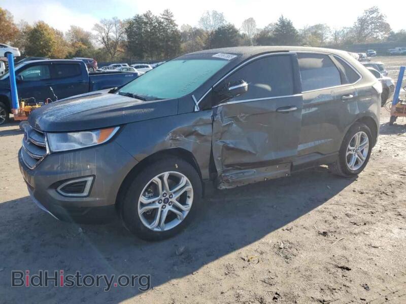 2018 Ford EDGE Titanium (VIN 2FMPK3K8XJBB87143) — фото 1 из 16, Copart, повреждение: бок