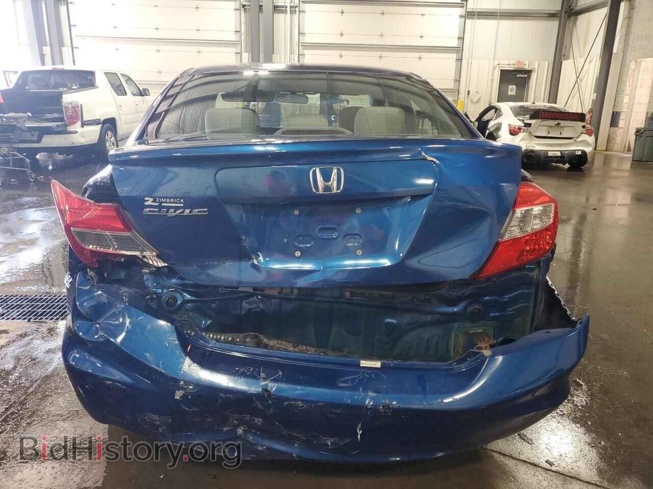 2012 HONDA CIVIC - VIN: 19XFB2F89CE002385 - Фото 6