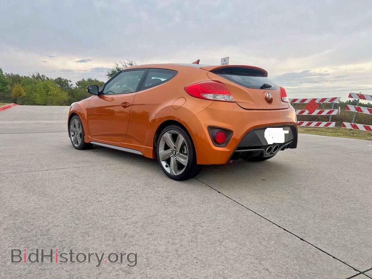 2014 HYUNDAI VELOSTER - VIN: KMHTC6AEXEU198728 - Фото 3