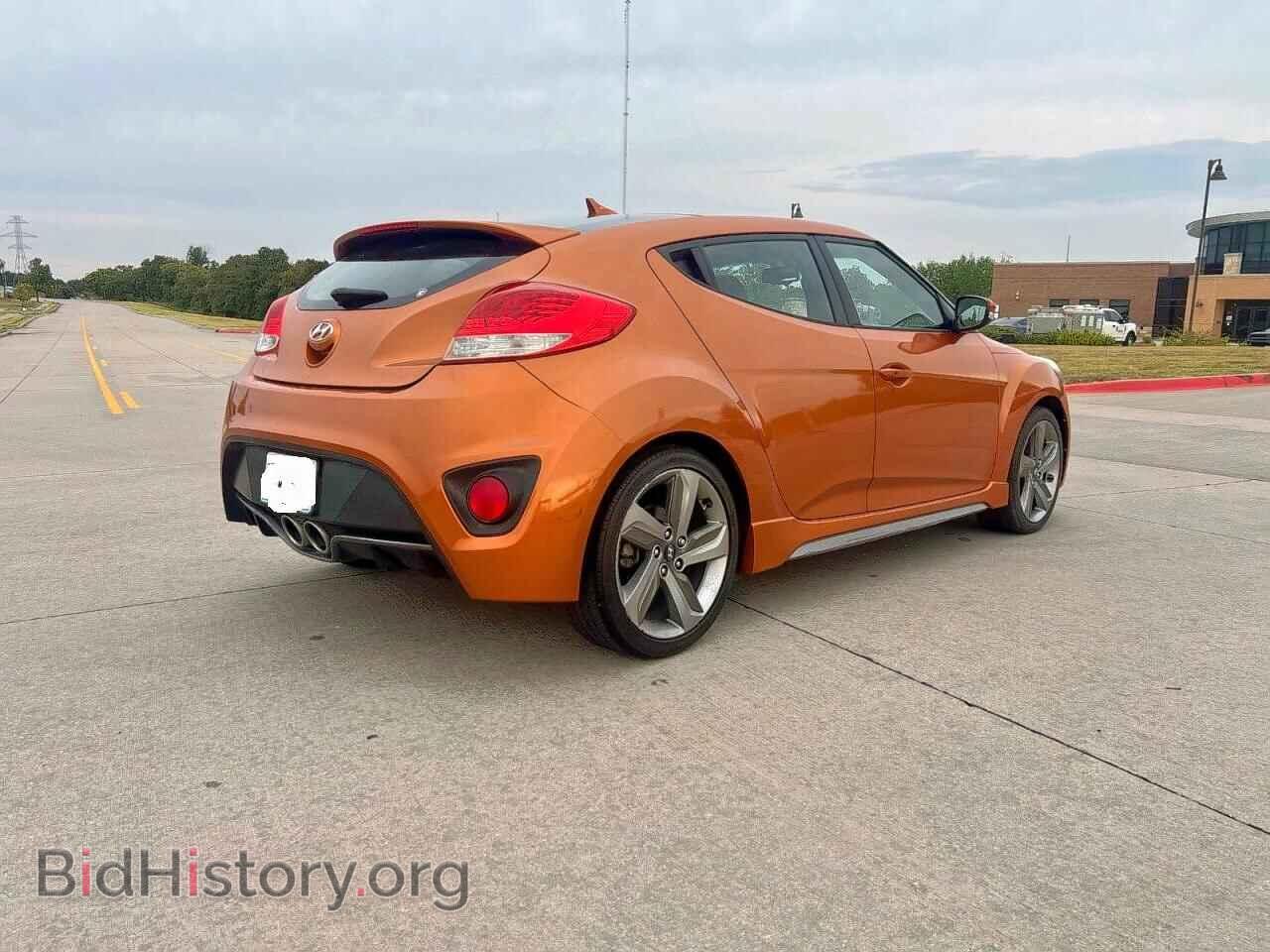 2014 HYUNDAI VELOSTER - VIN: KMHTC6AEXEU198728 - Фото 4