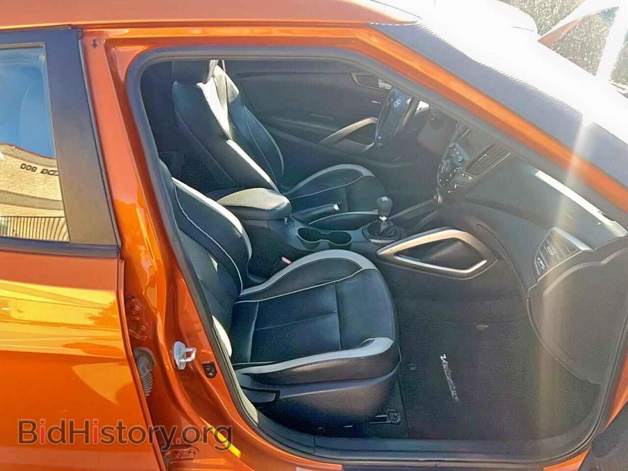 2014 HYUNDAI VELOSTER - VIN: KMHTC6AEXEU198728 - Фото 5