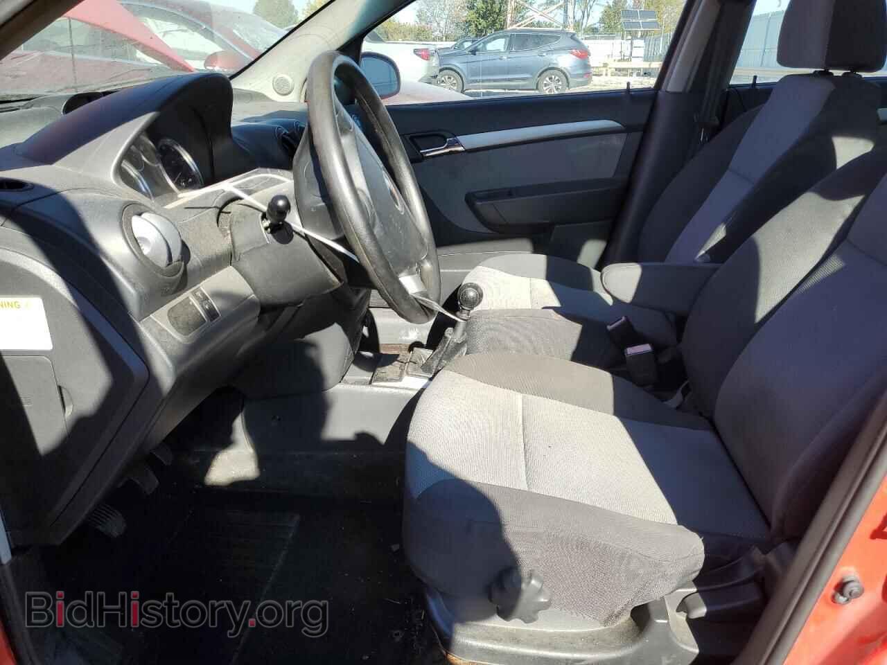 2009 CHEVROLET AVEO - VIN: KL1TD66E09B668428 - Фото 7