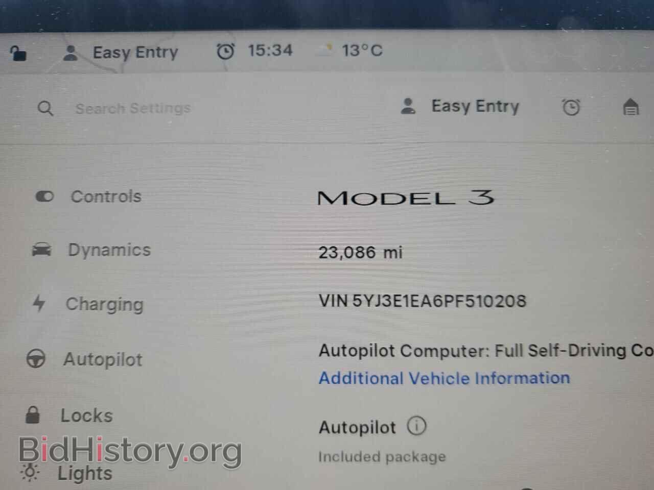2023 TESLA MODEL 3 - VIN: 5YJ3E1EA6PF510208 - Photo 9