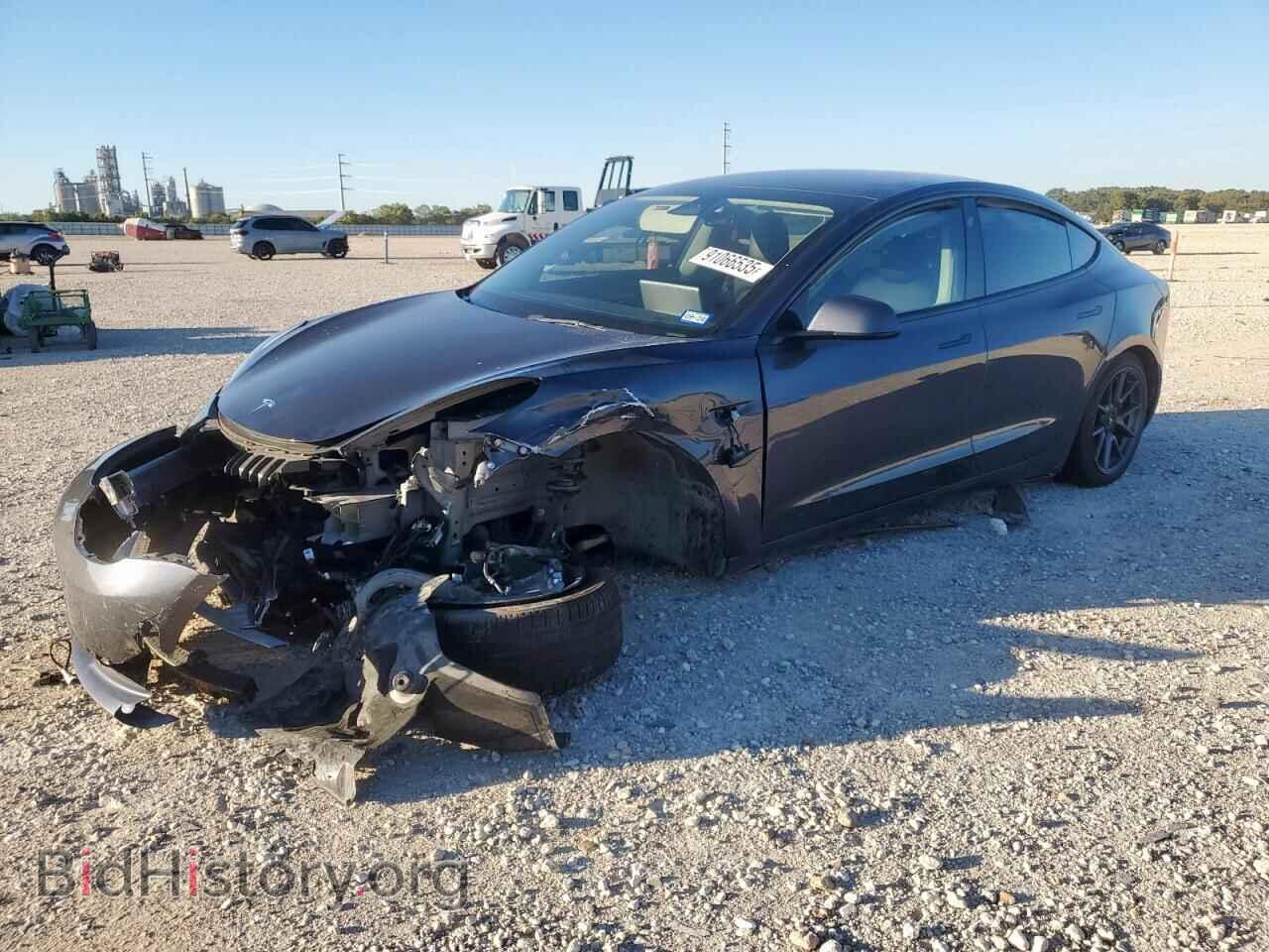 Photo 5YJ3E1EB2NF194103 - TESLA MODEL 3 2022