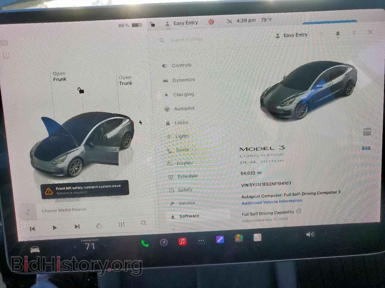 2022 TESLA MODEL 3 - VIN: 5YJ3E1EB2NF194103 - Photo 9