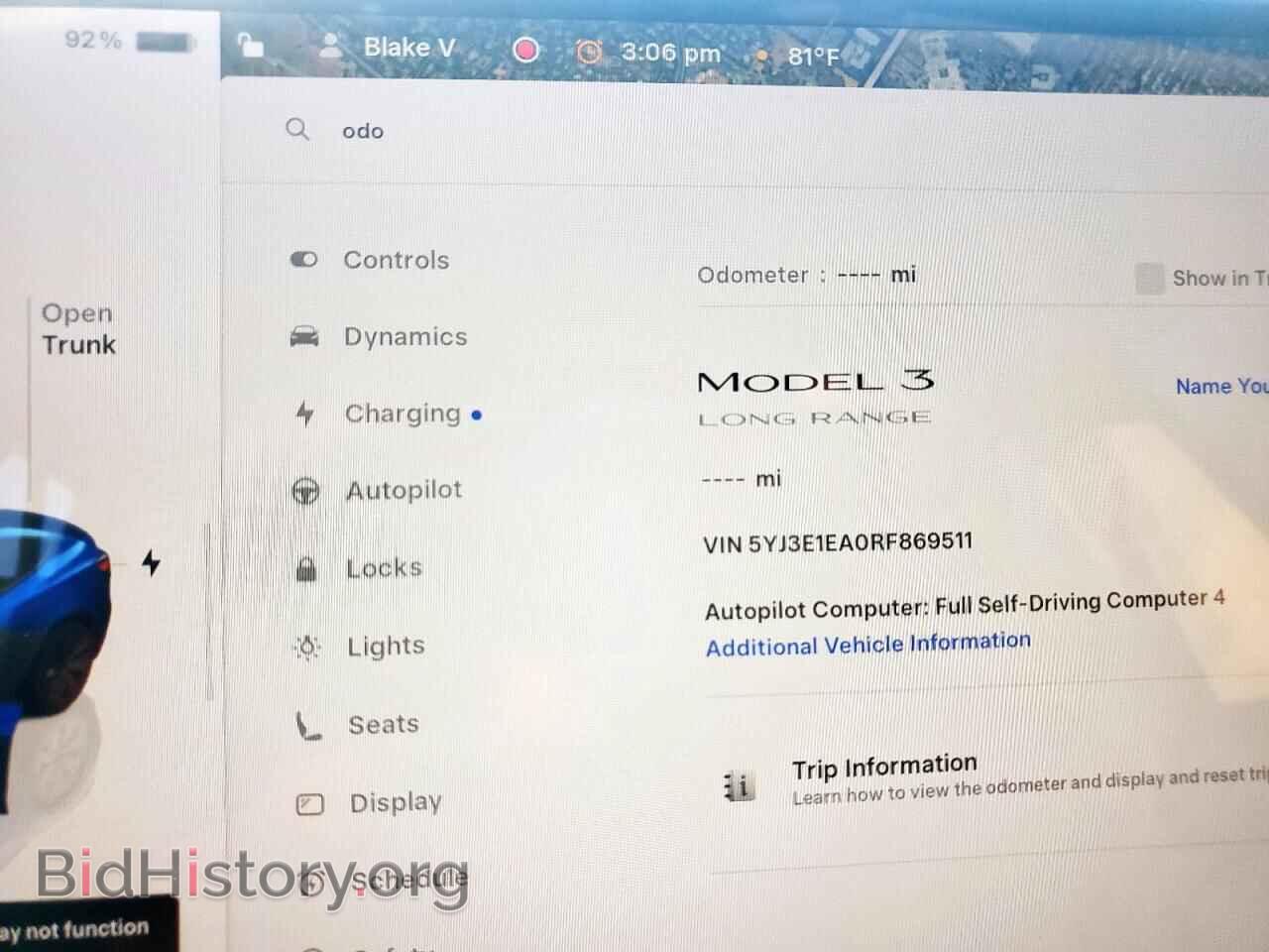 2024 TESLA MODEL 3 - VIN: 5YJ3E1EA0RF869511 - Photo 9