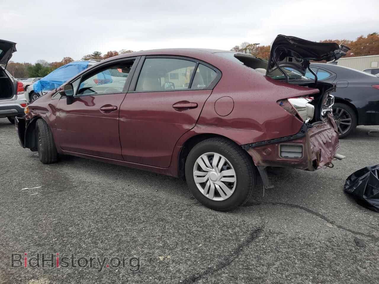 2012 HONDA CIVIC - VIN: 2HGFB2F50CH612820 - Фото 2