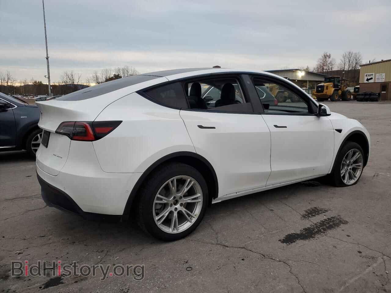 2020 TESLA MODEL Y - VIN: 5YJYGDEE2LF044937 - Фото 3