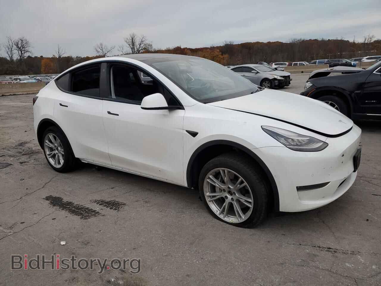 2020 TESLA MODEL Y - VIN: 5YJYGDEE2LF044937 - Фото 4