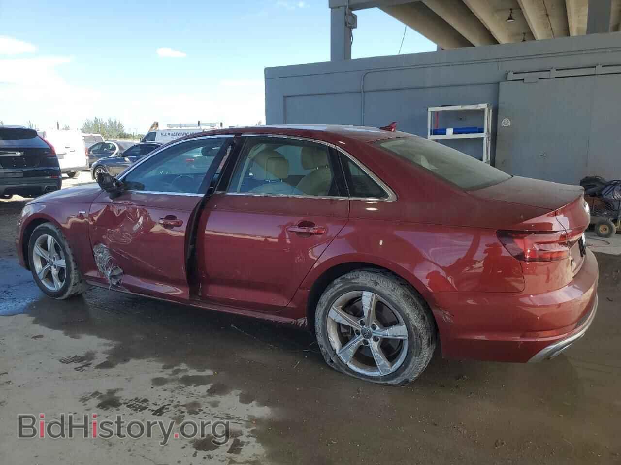 2019 AUDI A4 - VIN: WAUDNAF46KA014675 - Фото 2