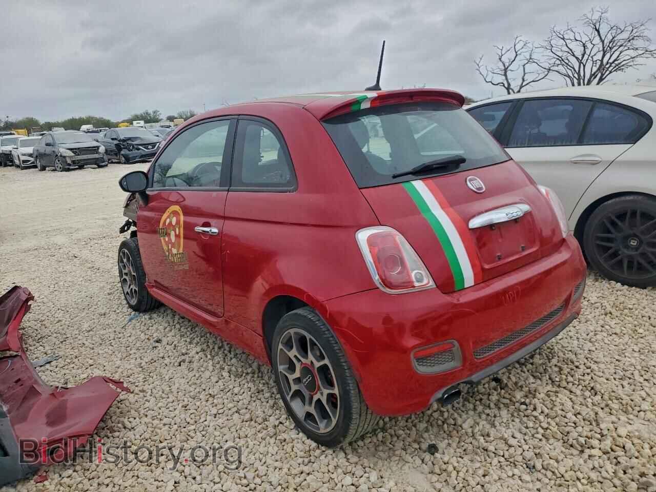 2013 FIAT 500 - VIN: 3C3CFFBR8DT536475 - Фото 2