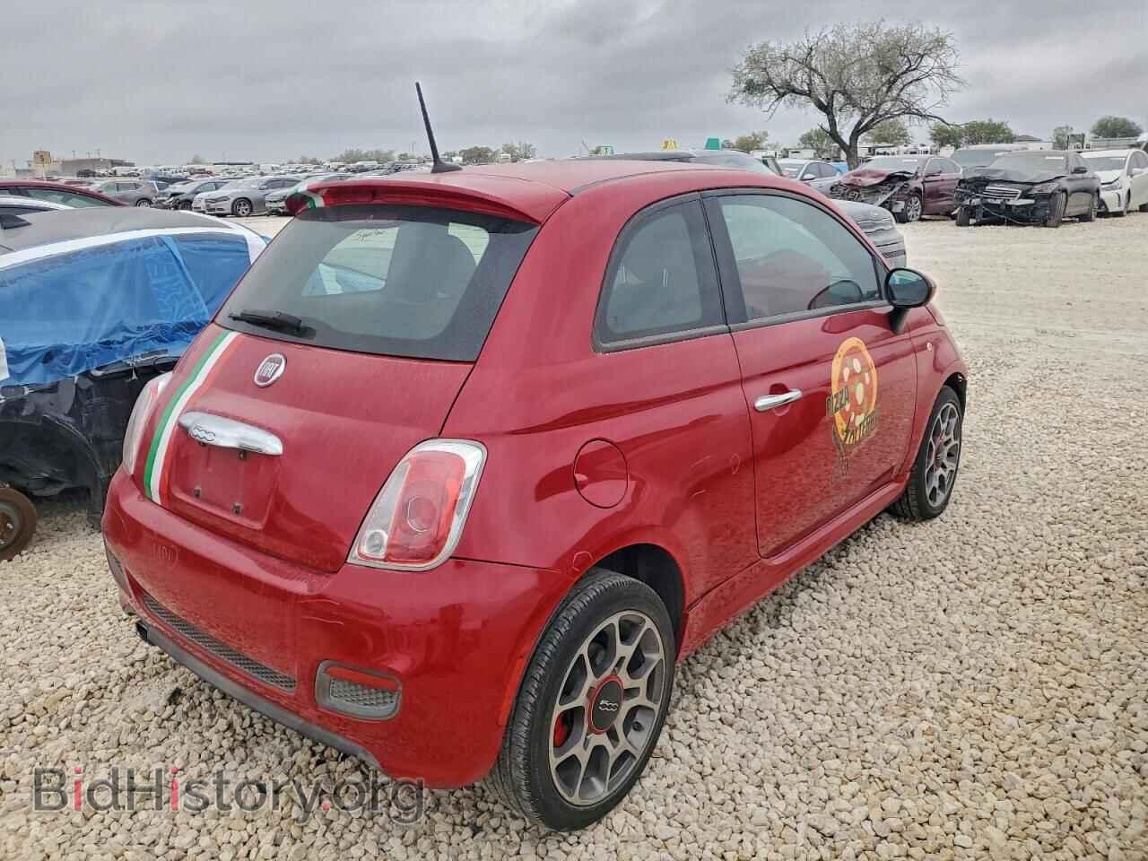 2013 FIAT 500 - VIN: 3C3CFFBR8DT536475 - Фото 3