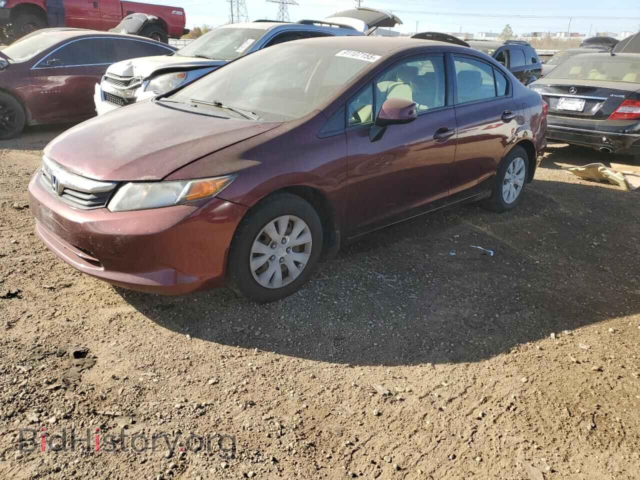 Photo JHMFB2F54CS003672 - HONDA CIVIC 2012