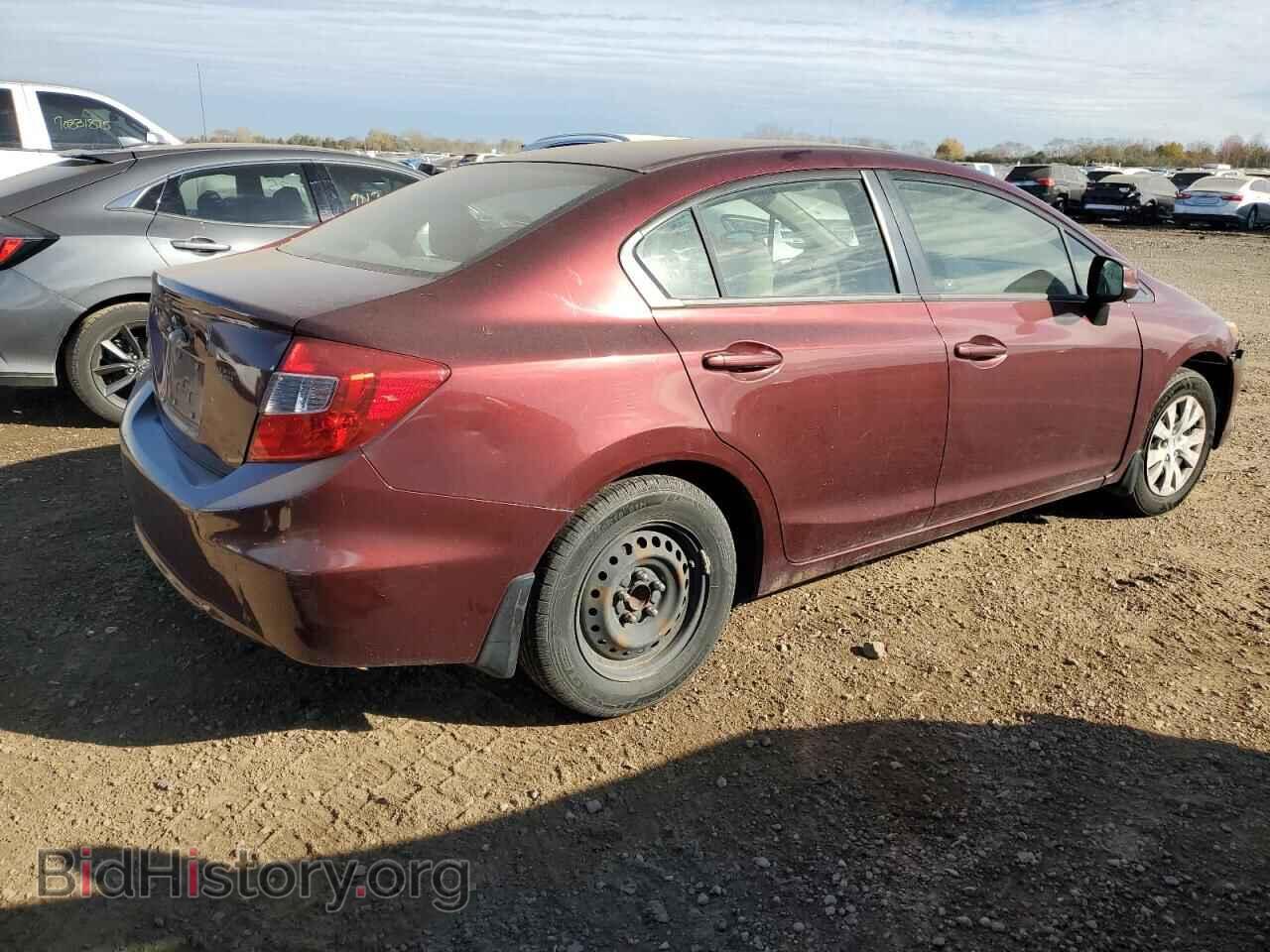 2012 HONDA CIVIC - VIN: JHMFB2F54CS003672 - Фото 3