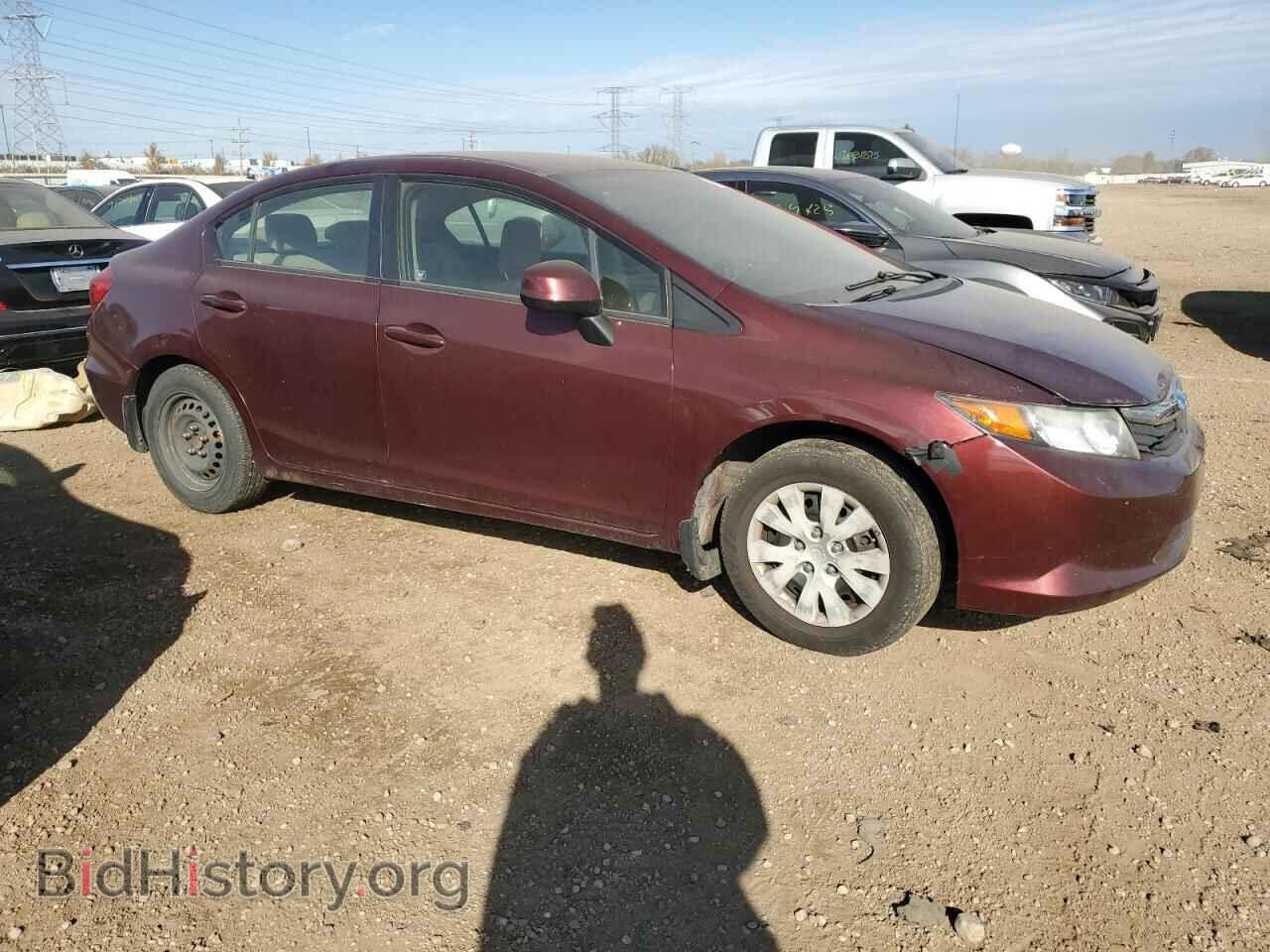 2012 HONDA CIVIC - VIN: JHMFB2F54CS003672 - Фото 4