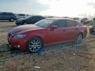2015 Lexus GS350 350, red — VIN JTHCE1BL0FA003798, Copart