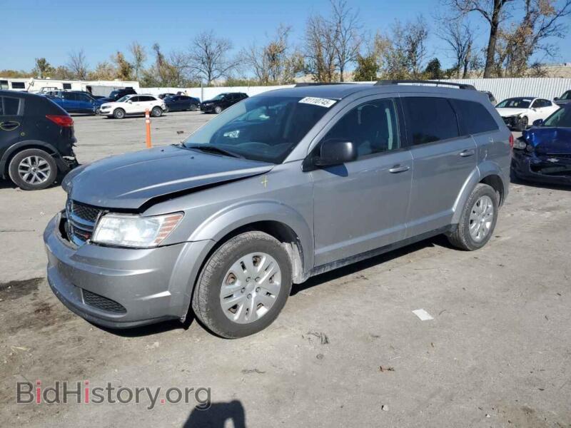 2017 Dodge JOURNEY SE (VIN 3C4PDCAB4HT507731) — фото 1 из 15, Copart, повреждение: передняя часть