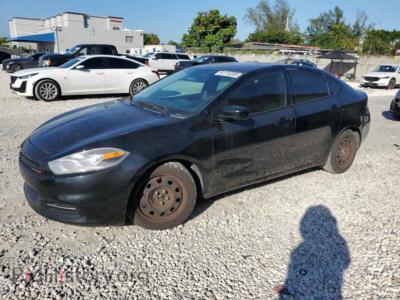 2013 Dodge DART SE, черный — VIN 1C3CDFAH4DD299567, Copart