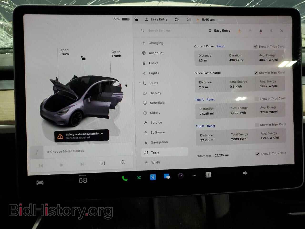 2023 TESLA MODEL Y - VIN: 7SAYGDEEXPA061538 - Photo 9