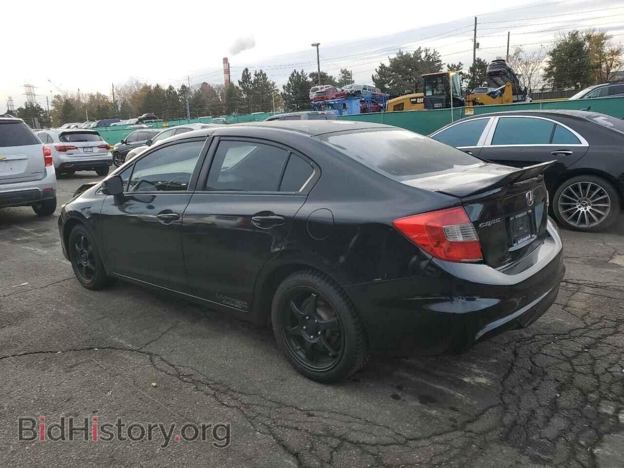 2012 HONDA CIVIC - VIN: 2HGFB6E55CH704644 - Фото 2