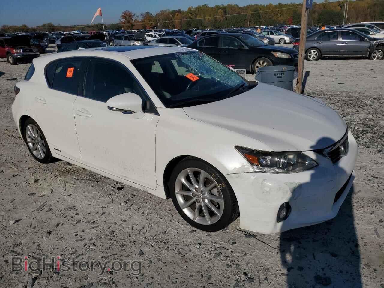 2012 LEXUS CT 200 - VIN: JTHKD5BH0C2114441 - Фото 4