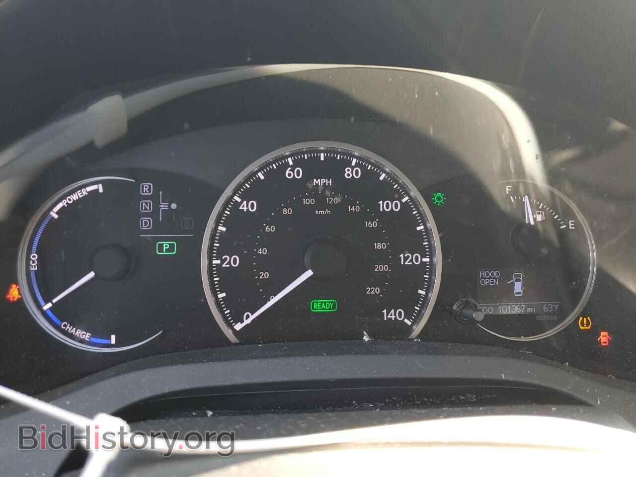2012 LEXUS CT 200 - VIN: JTHKD5BH0C2114441 - Фото 9