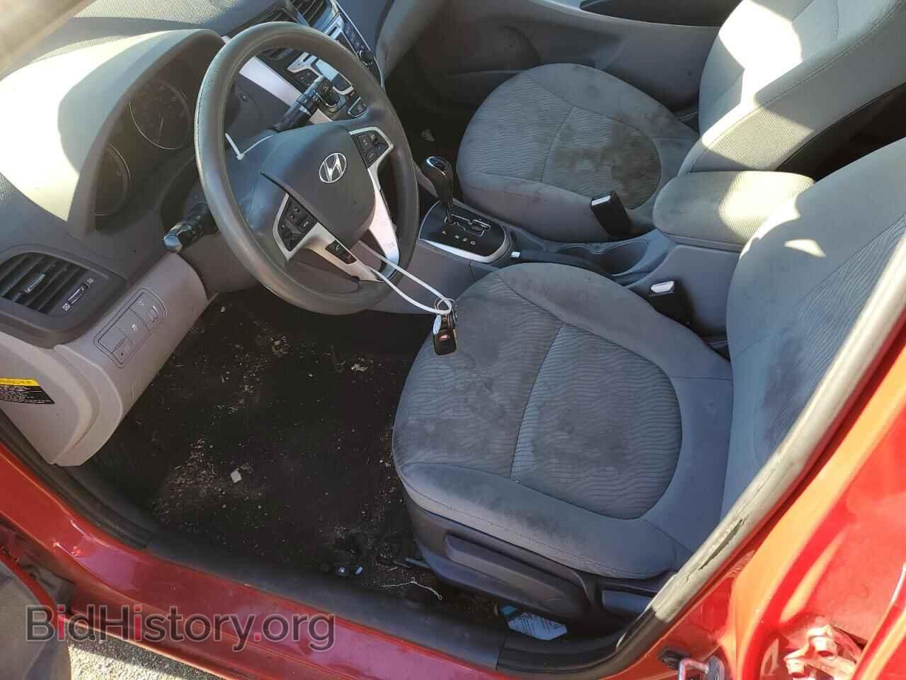 2012 HYUNDAI ACCENT - VIN: KMHCU4AEXCU045376 - Фото 7