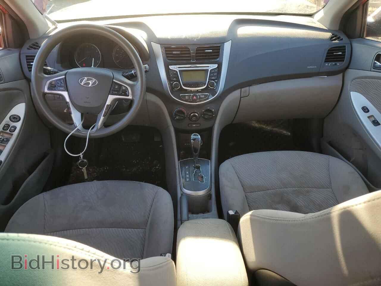 2012 HYUNDAI ACCENT - VIN: KMHCU4AEXCU045376 - Фото 8
