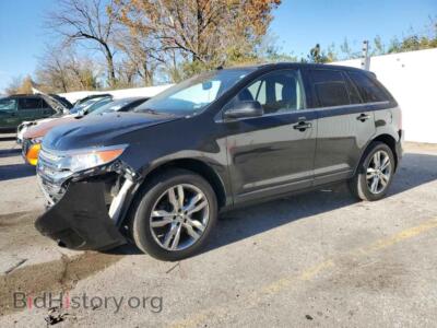2013 Ford EDGE Limited, black — VIN 2FMDK3KC0DBC49239, Copart