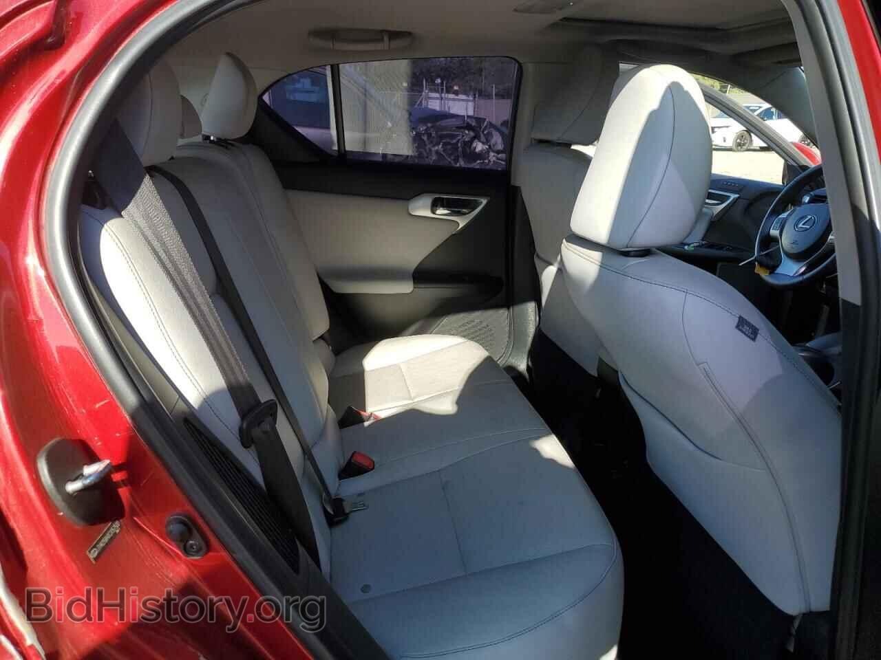 2012 LEXUS CT 200 - VIN: JTHKD5BH0C2057500 - Фото 10