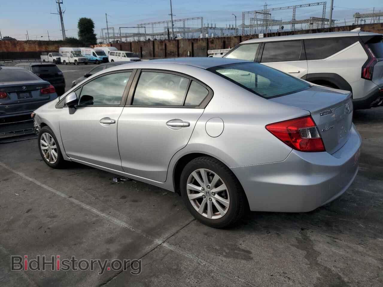 2012 HONDA CIVIC - VIN: 2HGFB2F80CH604565 - Фото 2