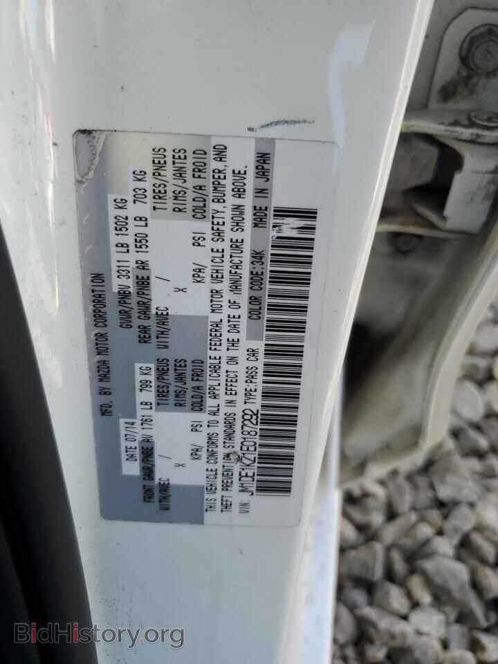 2014 MAZDA 2 - VIN: JM1DE1KZ1E0187292 - Фото 12