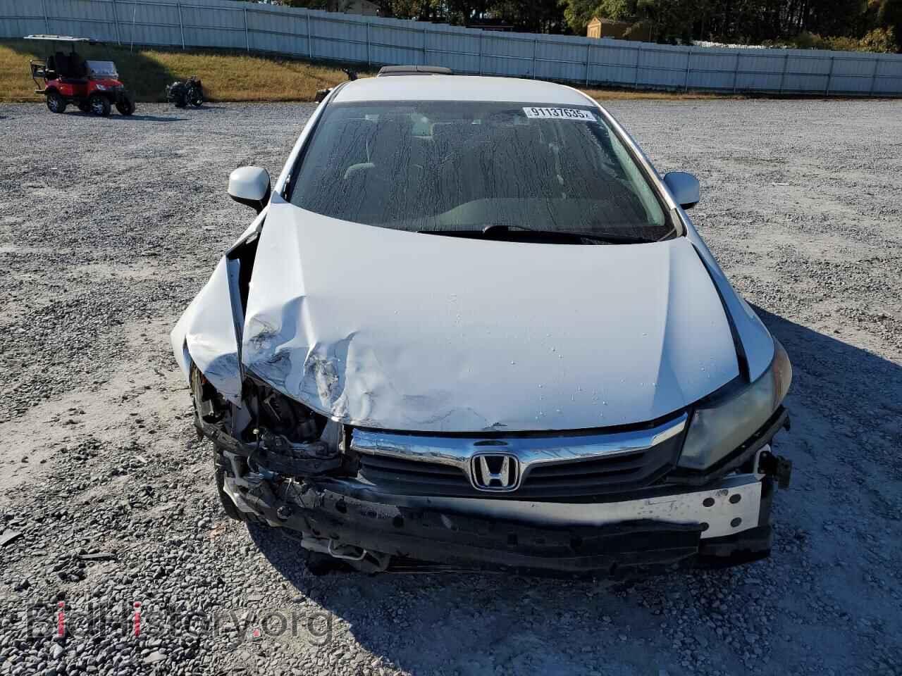 2012 HONDA CIVIC - VIN: 19XFB2F56CE080192 - Фото 5
