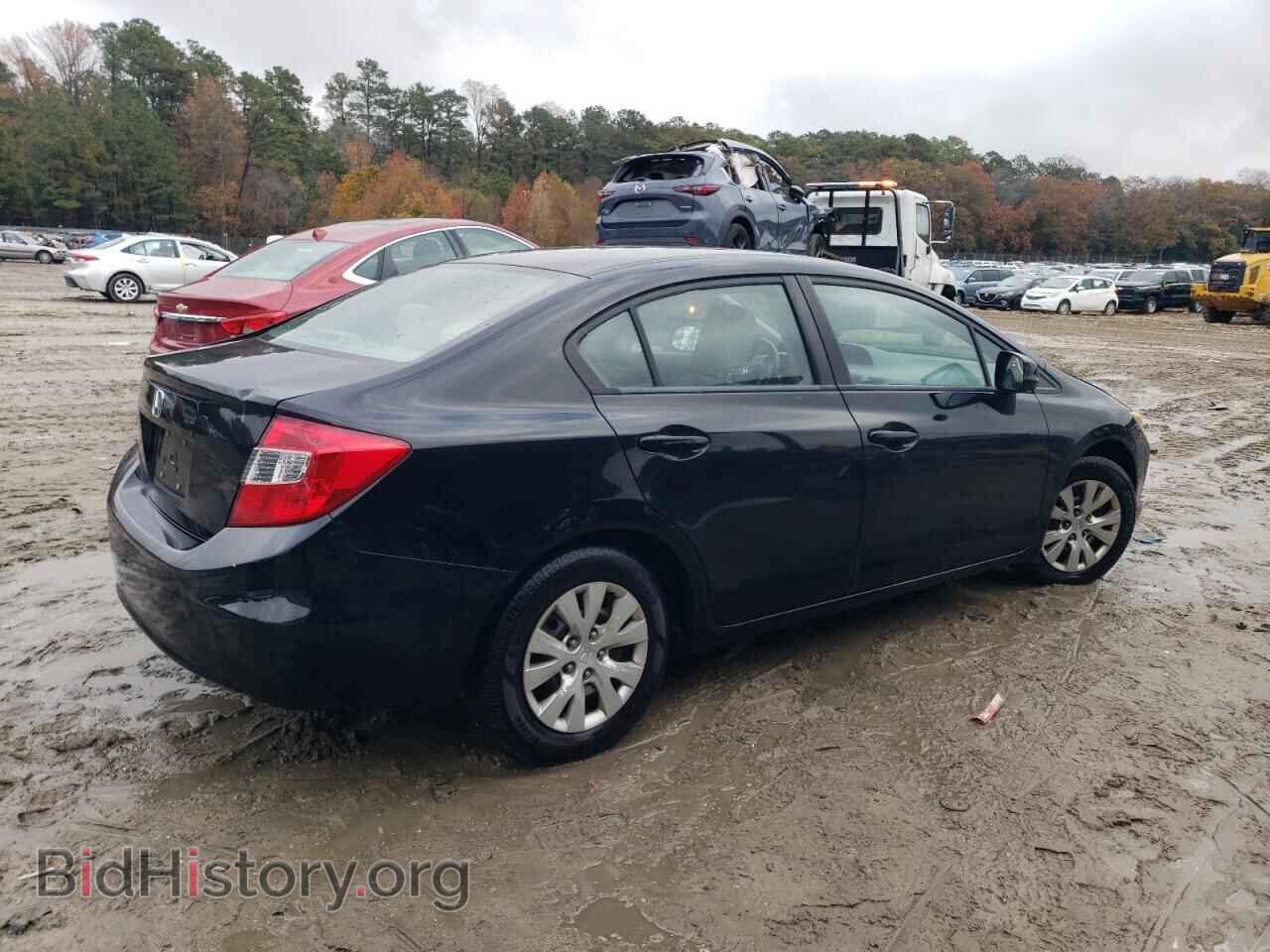 2012 HONDA CIVIC - VIN: 19XFB2F53CE310464 - Фото 3